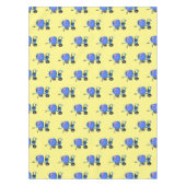 Nappe Illustration amusante du mélangeur de ciment bleu (Devant)