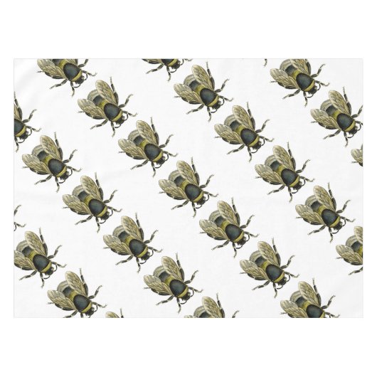 Nappe Illustration antique d'abeille (Devant (Horizontal))