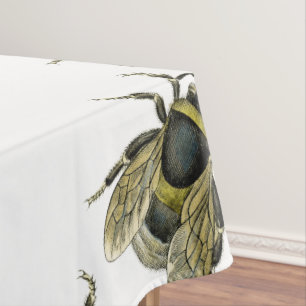Nappe Illustration antique d'abeille