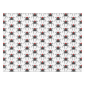 Nappe Illustration d'araignée noire effrayante (Devant (Horizontal))