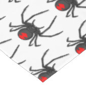 Nappe Illustration d'araignée noire effrayante (Angle)