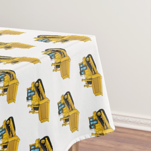 Nappe Illustration de bulldozer en cartoon (In Situ)