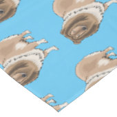Nappe Illustration de chien Rough collie (Angle)
