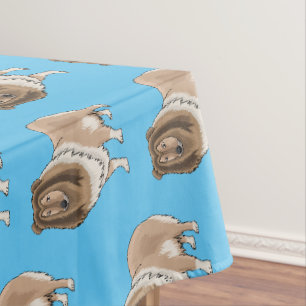Nappe Illustration de chien Rough collie