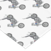 Nappe Illustration de Chopper Motorcycle 1950 (Angle)