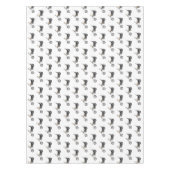 Nappe Illustration de Chopper Motorcycle 1950 (Devant)