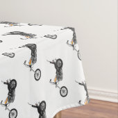 Nappe Illustration de Chopper Motorcycle 1950 (In Situ)