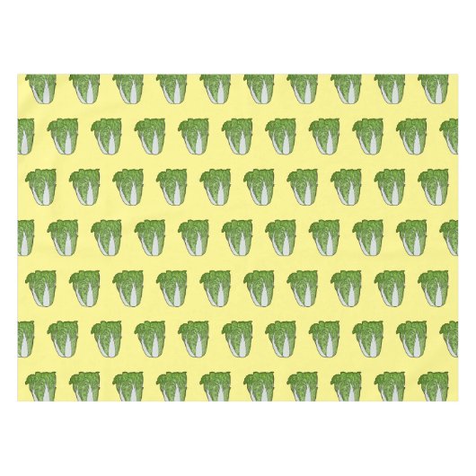 Nappe Illustration de chou chinois (Devant (Horizontal))