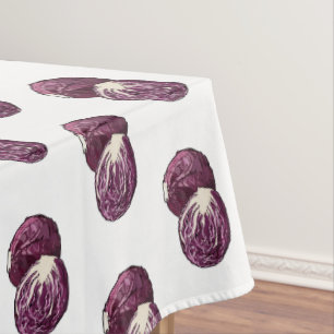 Nappe Illustration de chou rouge