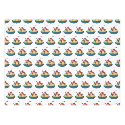 Nappe Illustration de crème glacée (Devant (Horizontal))