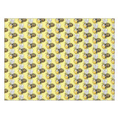 Nappe Illustration de dessin animé d'abeilles joyeux (Devant (Horizontal))