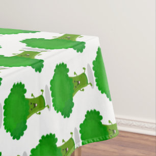Nappe Illustration de dessin animé de brocoli dansant ka