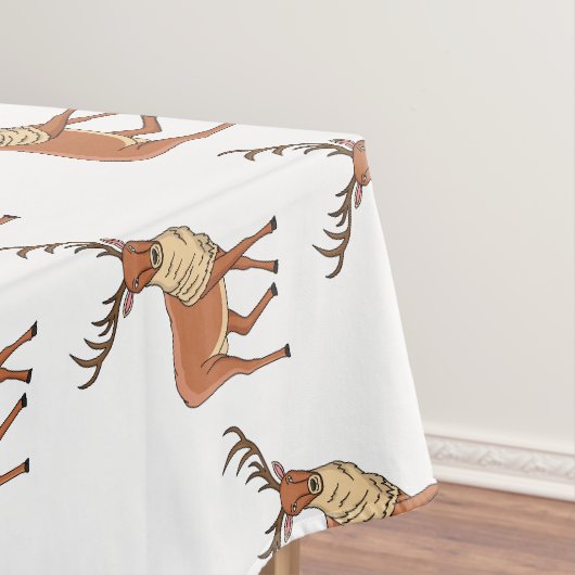 Nappe Illustration de dessin animé de renne (In Situ)