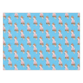 Nappe illustration de dessin animé d'oiseau cacatoès de (Devant (Horizontal))