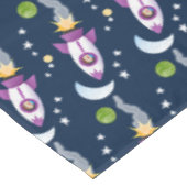 Nappe Illustration de dessin animé d'un vaisseau spatial (Angle)