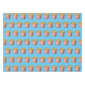 Nappe Illustration de dessin animé Popcorn (Devant (Horizontal))