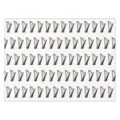 Nappe Illustration de dessin animé sur la harpe (Devant (Horizontal))