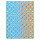 Nappe Illustration de dessin animé sur le poulet frit (Devant)