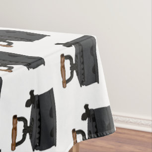 Nappe Illustration de dessin en fer de Charbon