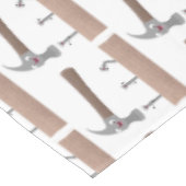 Nappe Illustration de dessin mignon, marteau et ongles (Angle)