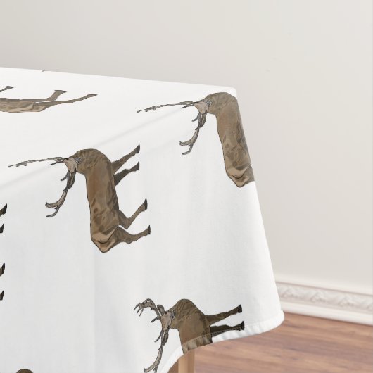 Nappe Illustration de dessin sur le cerf (In Situ)