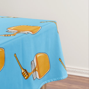 Nappe Illustration de dessin sur le miel