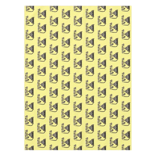 Nappe Illustration de dessin téléphonique (Devant)