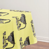 Nappe Illustration de dessin téléphonique (In Situ)