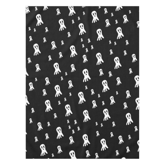 Nappe Illustration de fantôme gothique effrayant (Devant)