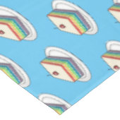 Nappe Illustration de gâteau arc-en-ciel (Angle)