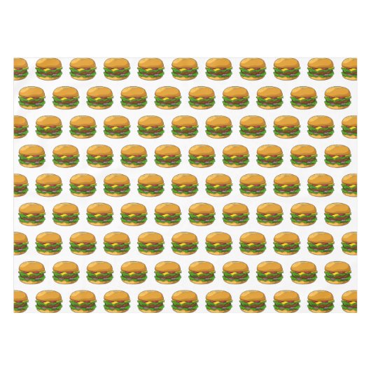 Nappe Illustration de Hamburger (Devant (Horizontal))