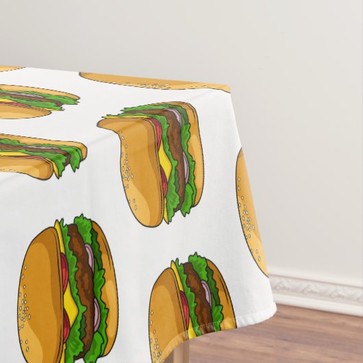 Nappe Illustration de Hamburger (In Situ)
