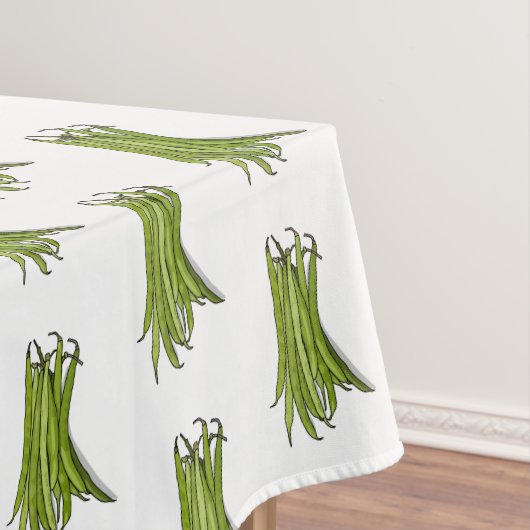 Nappe Illustration de haricots verts (In Situ)