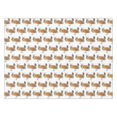 Nappe Illustration de la bande dessinée de poulet de pra (Devant (Horizontal))