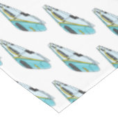 Nappe Illustration de la bande dessinée d'un train à bal (Angle)