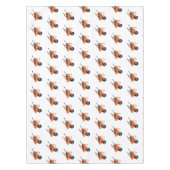 Nappe Illustration de la brouette en brouette orange trè (Devant)