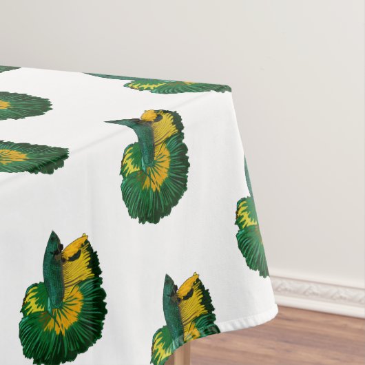 Nappe Illustration de la caricature de poisson de combat (In Situ)