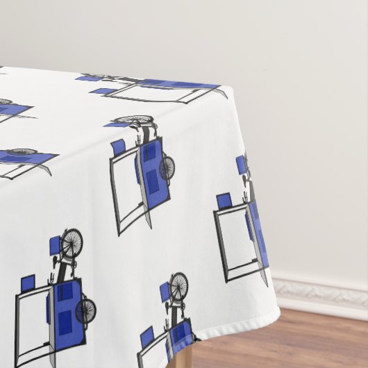 Nappe Illustration de la charrette alimentaire (In Situ)