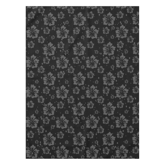 Nappe Illustration de la fleur noire sur l'Arrière - pla (Devant)