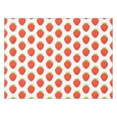 Nappe Illustration de la fraise Cute kawaii (Devant (Horizontal))