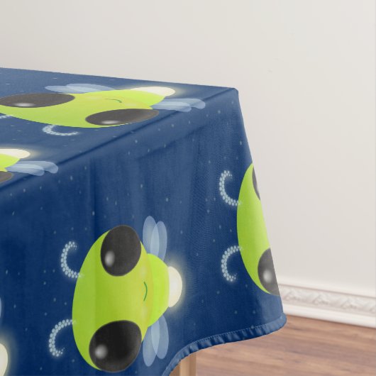 Nappe Illustration de la luciole vert mou (In Situ)