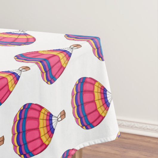 Nappe Illustration de la montgolfière (In Situ)
