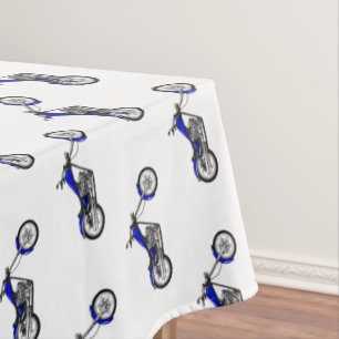 Nappe Illustration de la moto à hélico