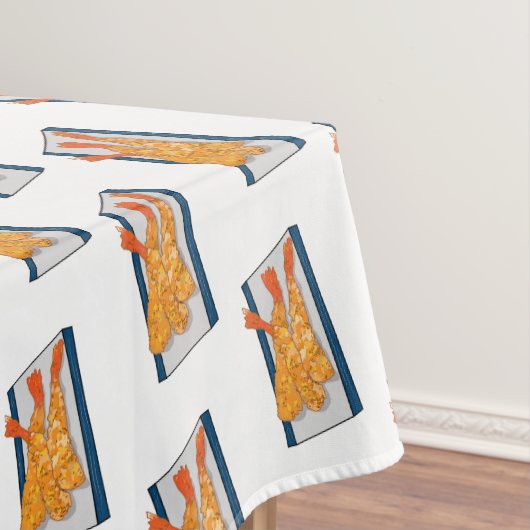 Nappe Illustration de la tempura crevette (In Situ)