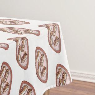 Nappe Illustration de l'éclair de chocolat