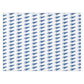 Nappe Illustration de l'écrevisse marron bleu (Devant (Horizontal))