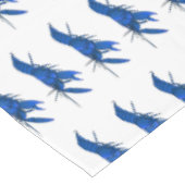 Nappe Illustration de l'écrevisse marron bleu (Angle)