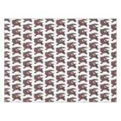 Nappe Illustration de lézard géant affamé (Devant (Horizontal))