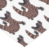 Nappe Illustration de lézard géant affamé (Angle)