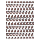 Nappe Illustration de lézard géant affamé (Devant)